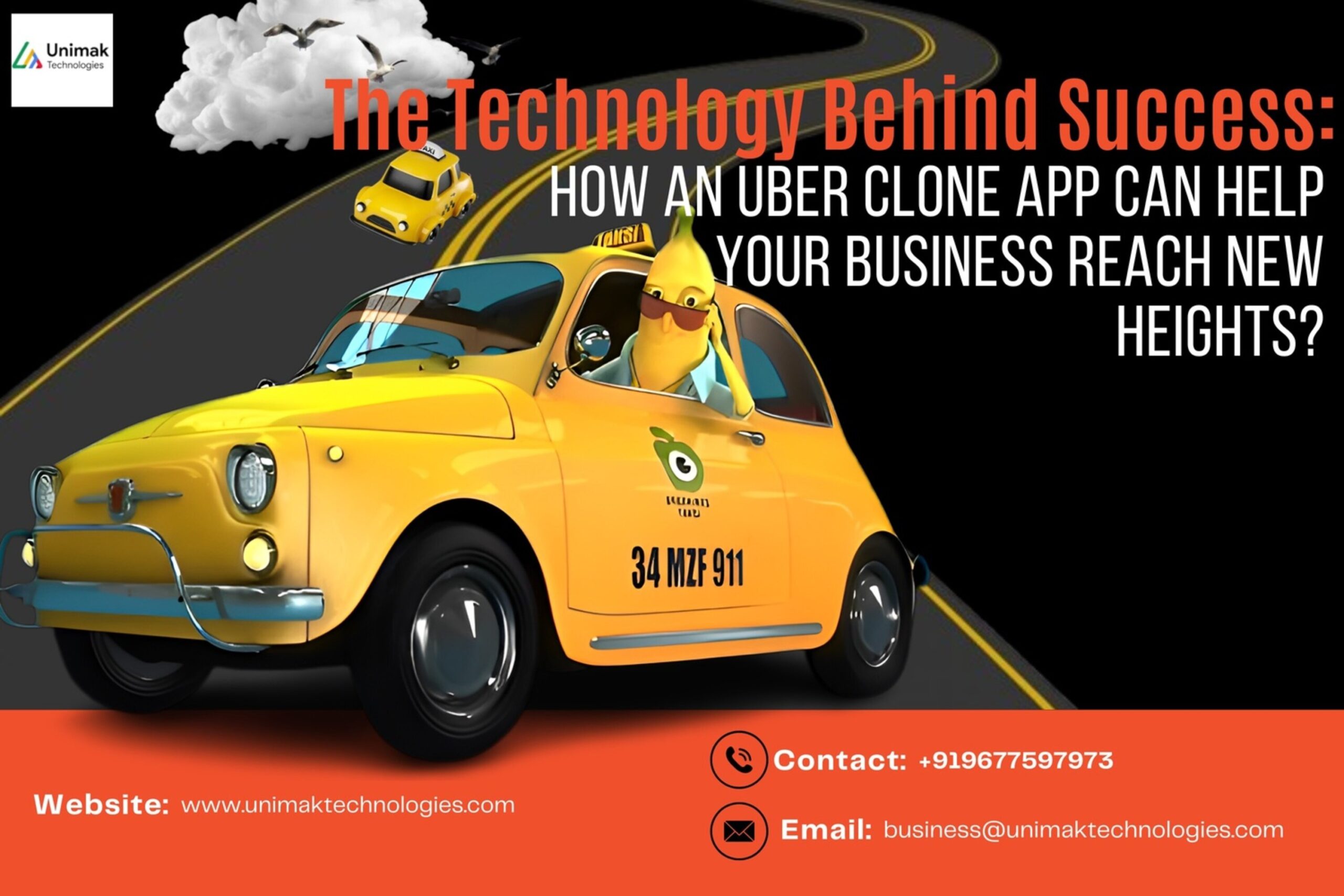 Uber Clone App | Launch Your Own On-Demand Taxi Booking App