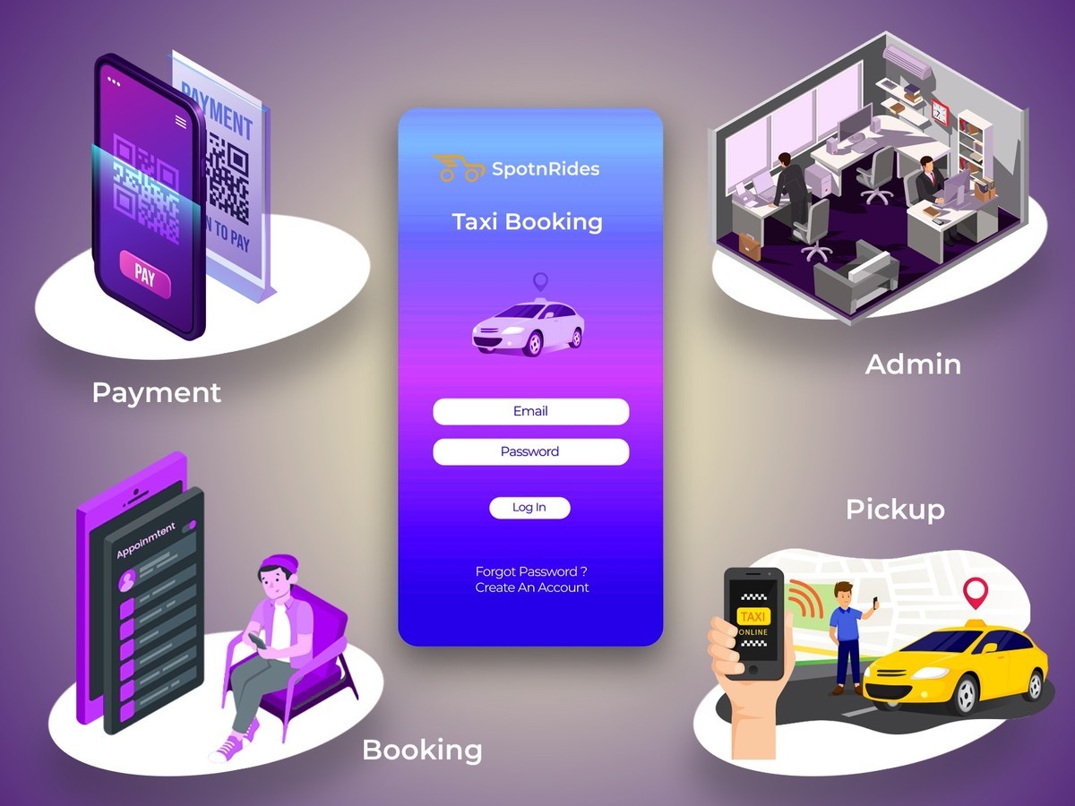Empower Your Taxi Business with a Next-Gen Uber Clone App | SpotnRides