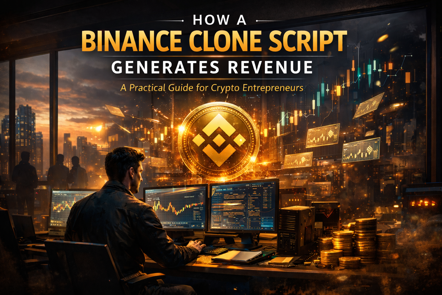 Binance Clone Script Business Model Explained | Revenue Streams