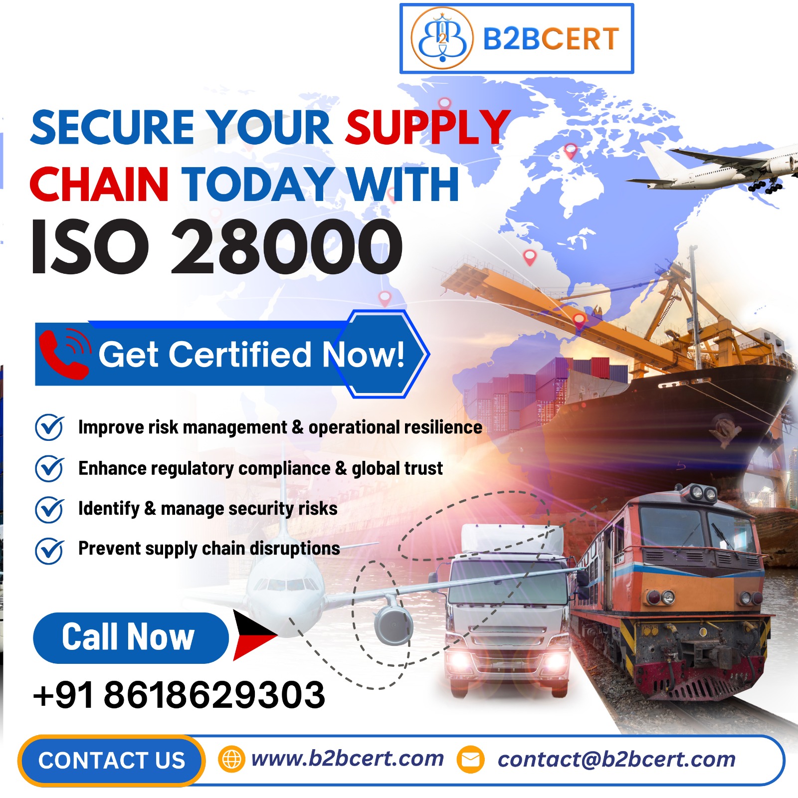 ISO 28000 Certification in Bahrain