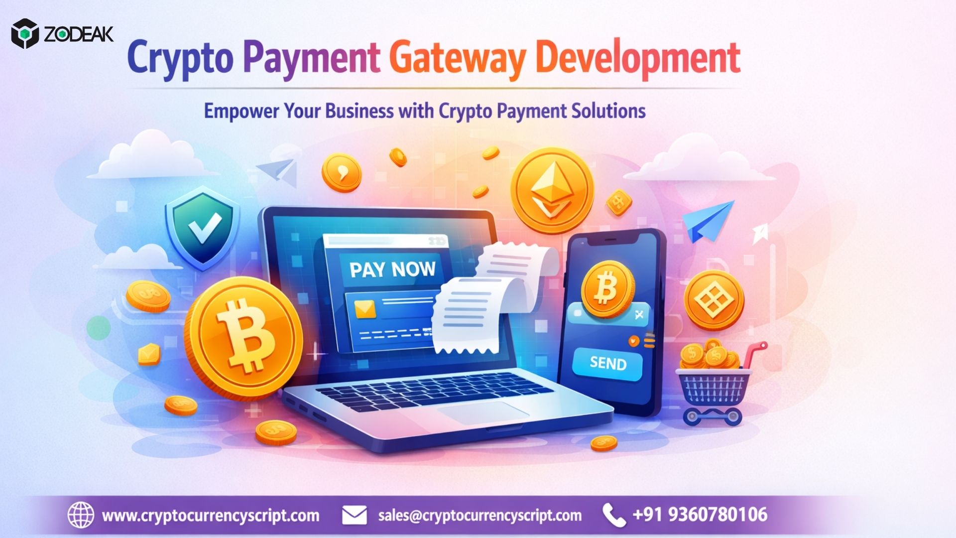 Secure Crypto Payment Gateway Development Solutions