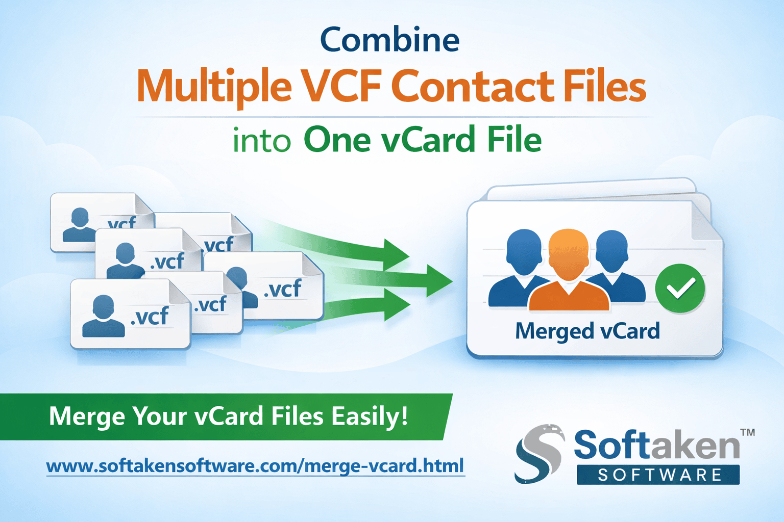 Powerful VCF Merger to Organize All Contacts Easily