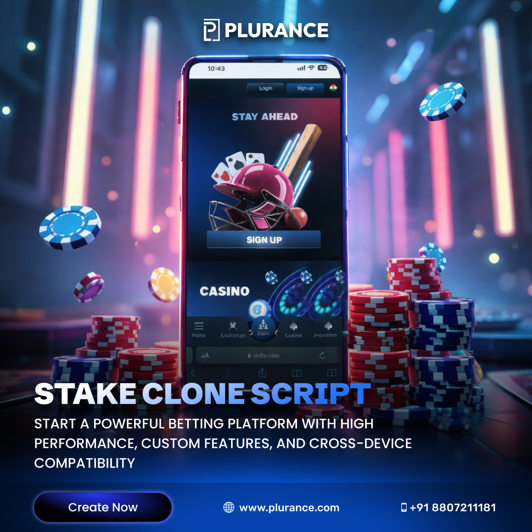 Start Your iGaming Business with an Advanced Stake Clone Script