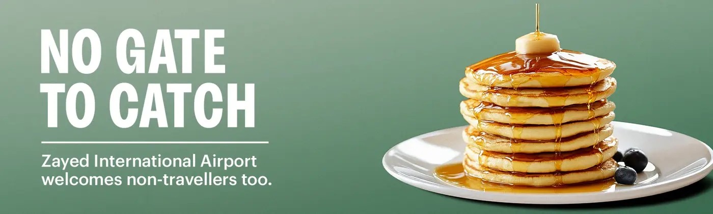 Experience the magic of Zayed International Airport without the travel