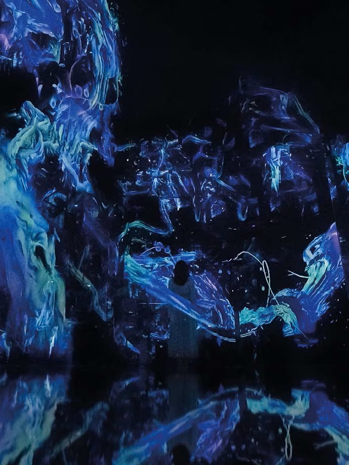 Experience the magic of an interactive museum with your family at teamLab Phenomena Abu Dhabi