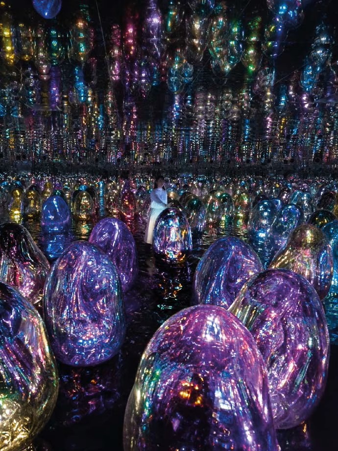 Experience the magic of an interactive museum with your family at teamLab Phenomena Abu Dhabi