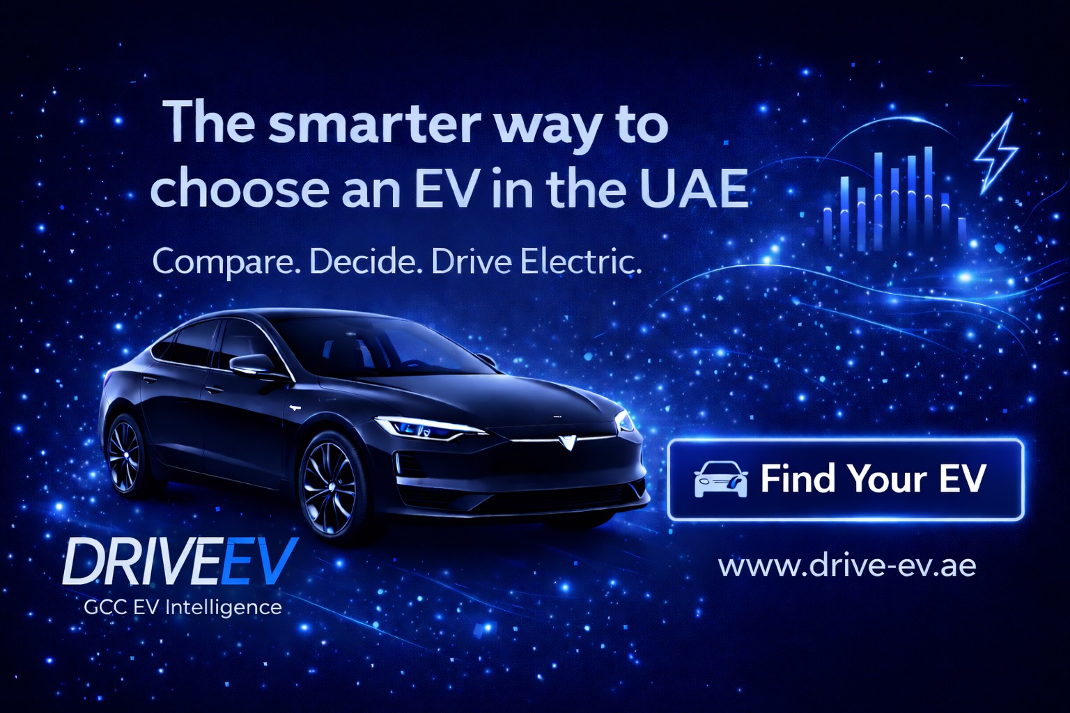 Worried about petrol prices in the UAE? Start your electric journey with Drive EV — compare EVs, explore options, and find the right electric car for your lifestyle.
