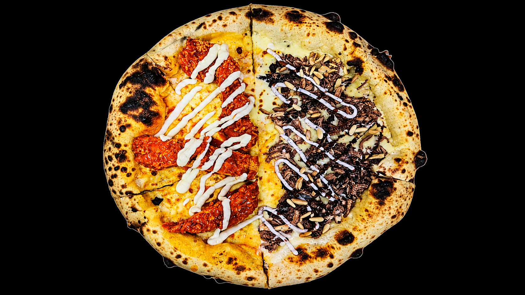 Half Half Pizza