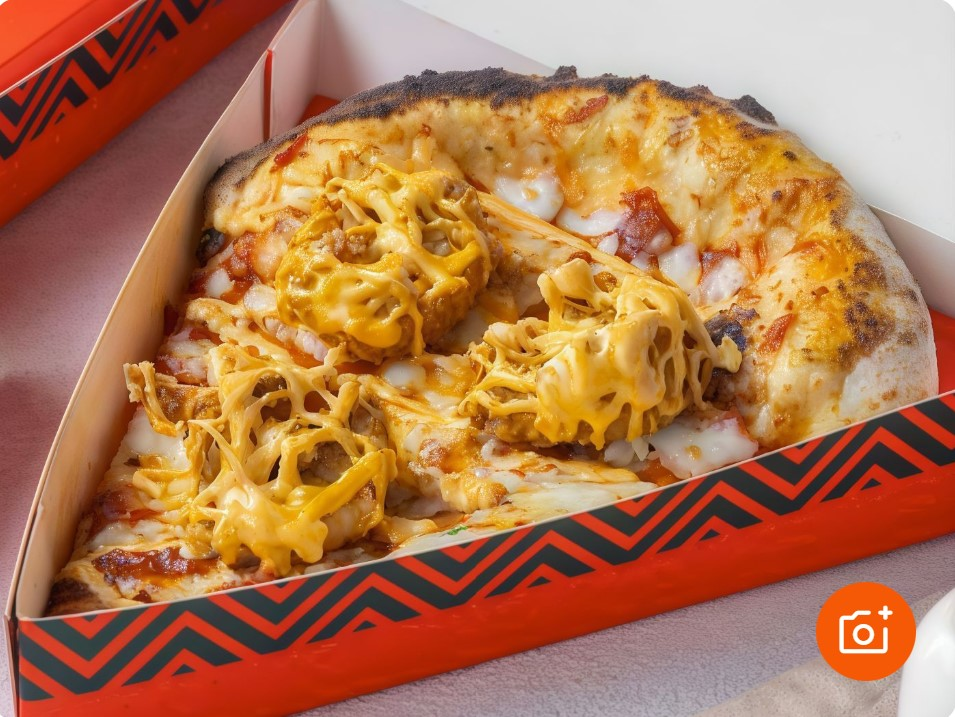 Large Slice Dynamite Shrimp Pizza